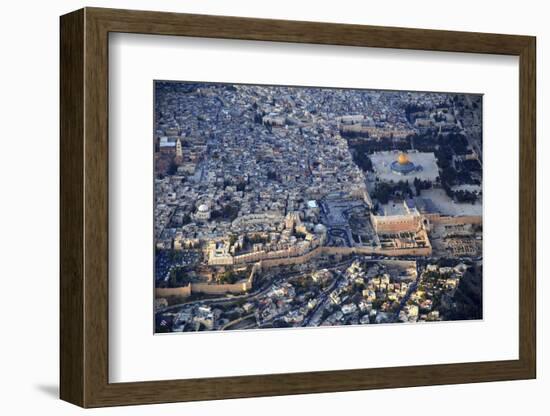 Air View of the Old City.-Stefano Amantini-Framed Photographic Print