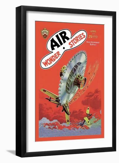 Air Wonder Stories-null-Framed Art Print