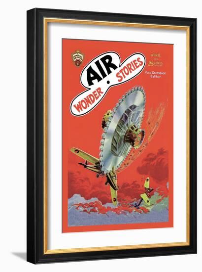 Air Wonder Stories-null-Framed Art Print