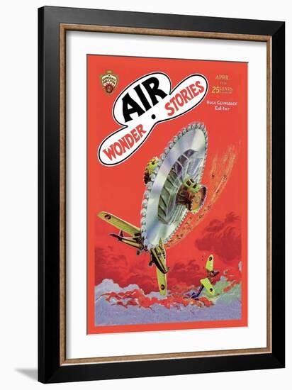 Air Wonder Stories-null-Framed Art Print