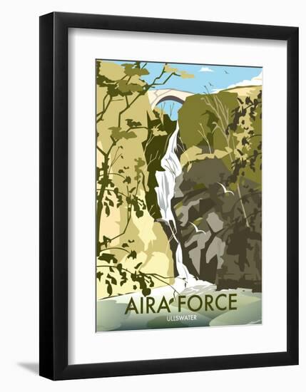 Aira Force, Lake District - Dave Thompson Contemporary Travel Print-Dave Thompson-Framed Art Print