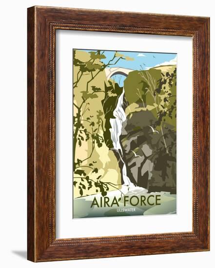 Aira Force, Lake District - Dave Thompson Contemporary Travel Print-Dave Thompson-Framed Art Print