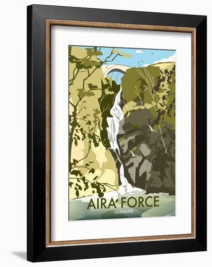 Aira Force, Lake District - Dave Thompson Contemporary Travel Print-Dave Thompson-Framed Art Print