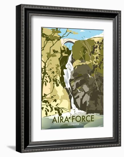 Aira Force, Lake District - Dave Thompson Contemporary Travel Print-Dave Thompson-Framed Art Print