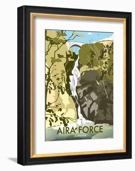 Aira Force, Lake District - Dave Thompson Contemporary Travel Print-Dave Thompson-Framed Art Print