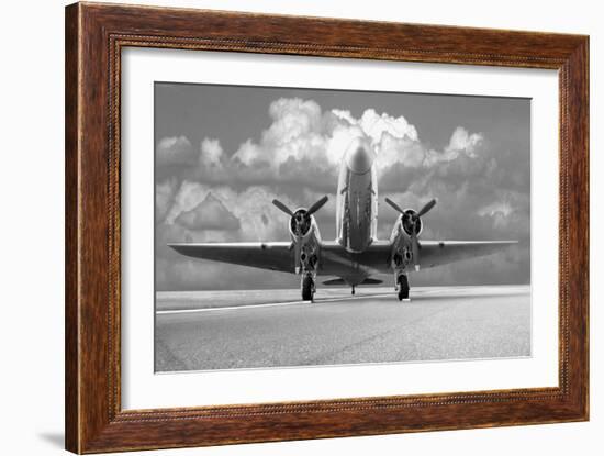 Airborne 1-Matt McCarthy-Framed Art Print