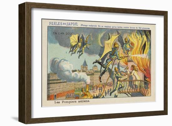 Airborne Firefighters in the Year 2000-null-Framed Giclee Print