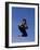 Airborne Martial Artist-null-Framed Photographic Print