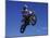 Airborne Motorcyclist-null-Mounted Photographic Print