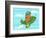 Airborne Sloth-Nancy Lee-Framed Premium Giclee Print