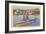 Aircraft Carrier, San Diego Bay-null-Framed Art Print