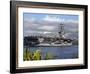 Aircraft Carrier USS Abraham Lincoln Arrives in Pearl Harbor, Hawaii-Stocktrek Images-Framed Photographic Print