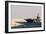 Aircraft Carrier USS Harry S. Truman Passes Underneath the Suez Canal Bridge, 2010-null-Framed Photo