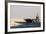 Aircraft Carrier USS Harry S. Truman Passes Underneath the Suez Canal Bridge, 2010-null-Framed Photo