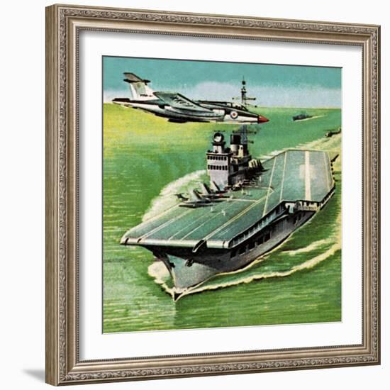 Aircraft Carrier-Escott-Framed Giclee Print