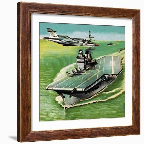 Aircraft Carrier-Escott-Framed Giclee Print