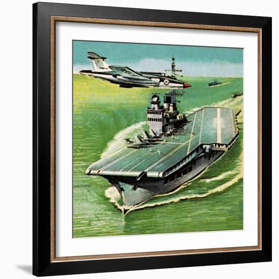 Aircraft Carrier-Escott-Framed Giclee Print