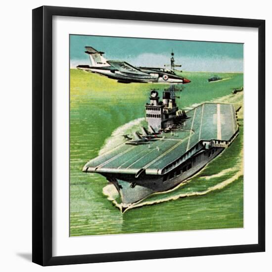 Aircraft Carrier-Escott-Framed Giclee Print