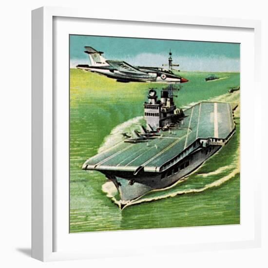 Aircraft Carrier-Escott-Framed Giclee Print