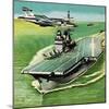 Aircraft Carrier-Escott-Mounted Giclee Print