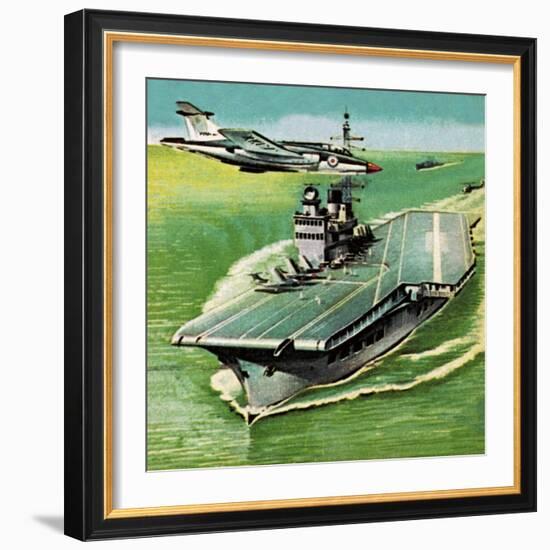 Aircraft Carrier-Escott-Framed Giclee Print