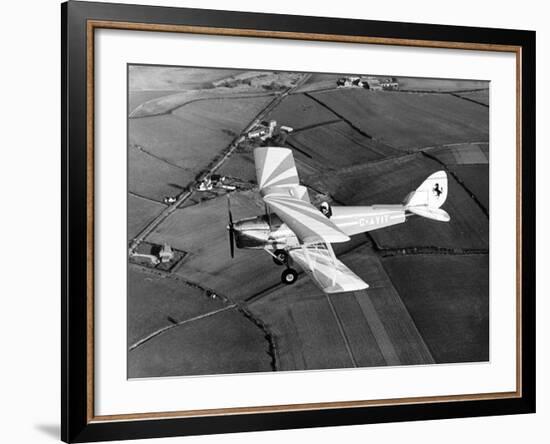 Aircraft Dehavilland Tiger Moth Bi Plane Designed in the 1920s-null-Framed Photographic Print