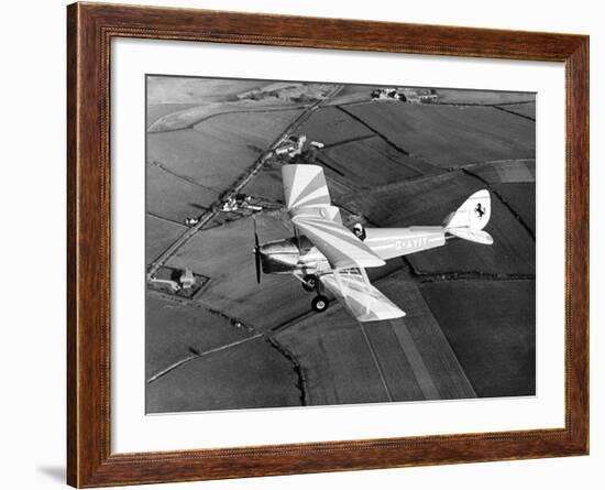 Aircraft Dehavilland Tiger Moth Bi Plane Designed in the 1920s-null-Framed Photographic Print