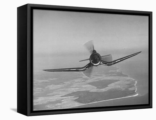 Aircraft Flying Straight On-Dmitri Kessel-Framed Premier Image Canvas