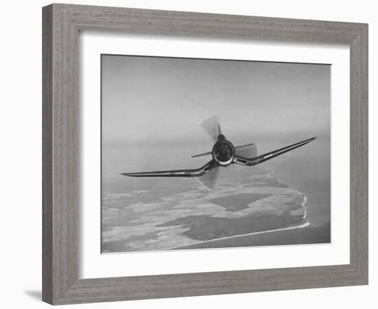 Aircraft Flying Straight On-Dmitri Kessel-Framed Photographic Print