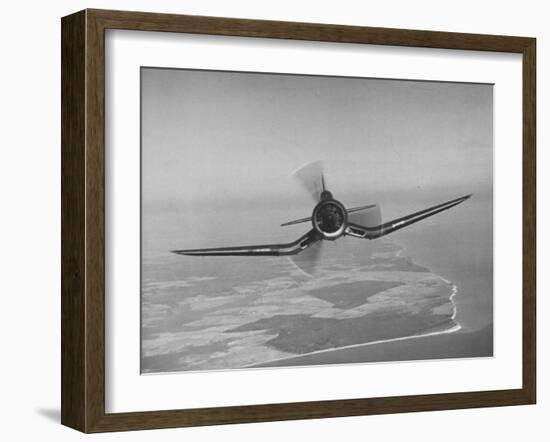 Aircraft Flying Straight On-Dmitri Kessel-Framed Photographic Print