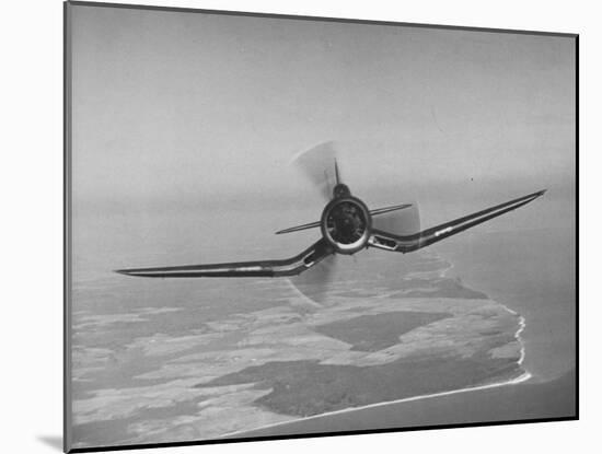Aircraft Flying Straight On-Dmitri Kessel-Mounted Photographic Print