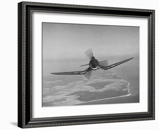 Aircraft Flying Straight On-Dmitri Kessel-Framed Photographic Print