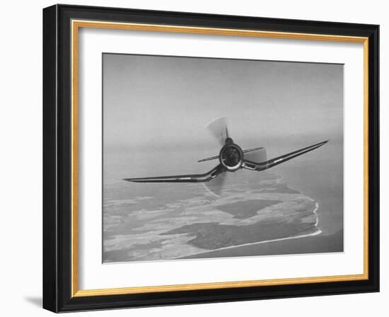 Aircraft Flying Straight On-Dmitri Kessel-Framed Photographic Print