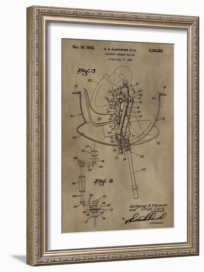 Aircraft Gunnery Device, 1939-Dan Sproul-Framed Art Print