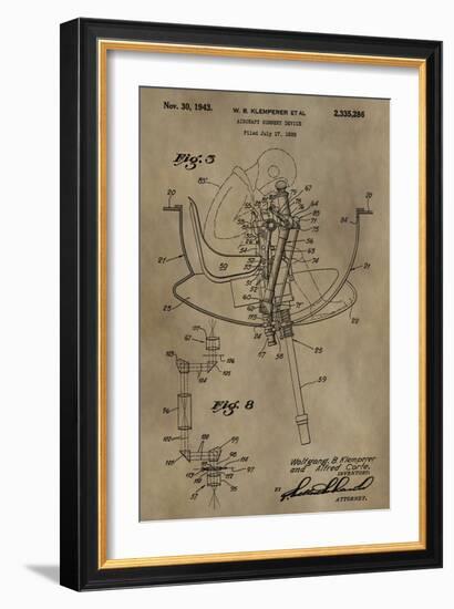 Aircraft Gunnery Device, 1939-Dan Sproul-Framed Art Print