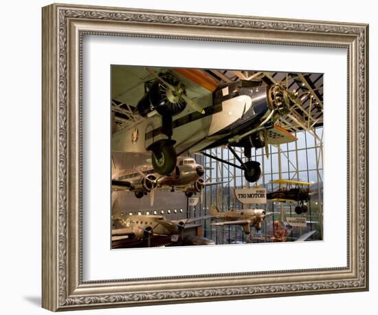 Aircraft in Smithsonian Air and Space Museum, Washington DC, USA-Scott T. Smith-Framed Photographic Print