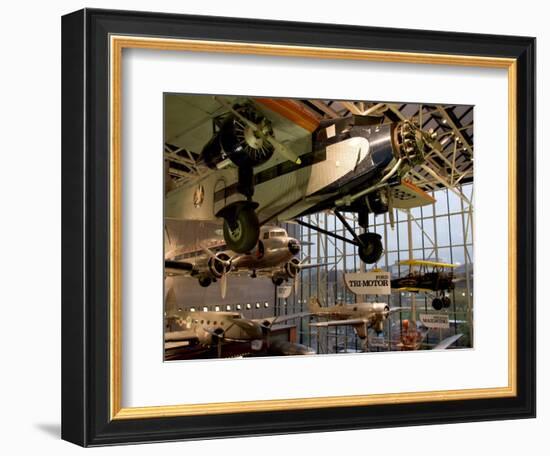 Aircraft in Smithsonian Air and Space Museum, Washington DC, USA-Scott T. Smith-Framed Photographic Print