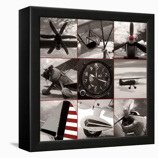 Aircraft Montage-Matt McCarthy-Framed Stretched Canvas