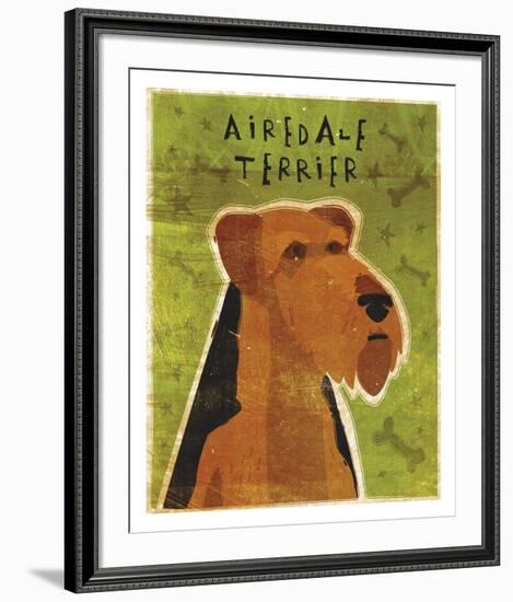 Airdale-John W^ Golden-Framed Art Print