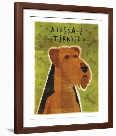Airdale-John W^ Golden-Framed Art Print
