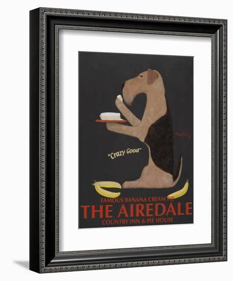 Airedale Banana Cream-Ken Bailey-Framed Giclee Print