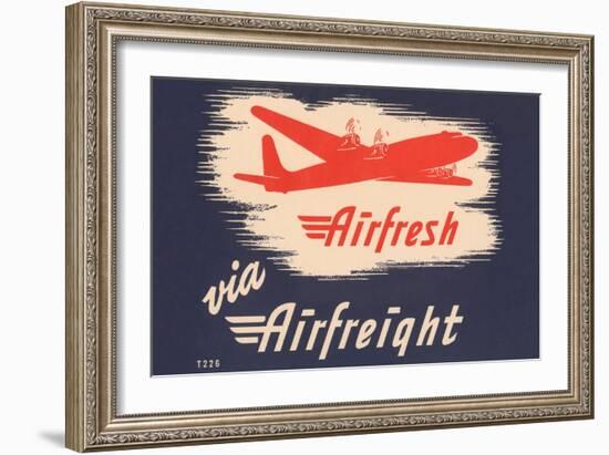 Airfresh Via Airfreight-null-Framed Art Print