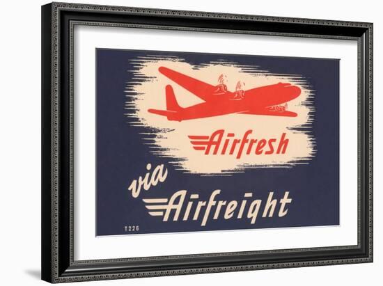 Airfresh Via Airfreight-null-Framed Art Print