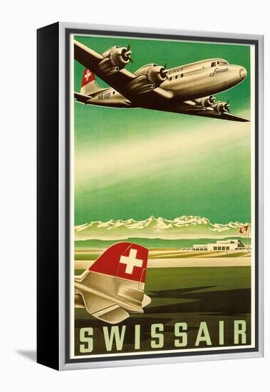 Airline Travel Poster-null-Framed Stretched Canvas