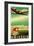 Airline Travel Poster-null-Framed Art Print