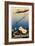 Airline Travel Poster-null-Framed Art Print