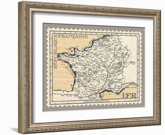 Airmail I-The Vintage Collection-Framed Art Print