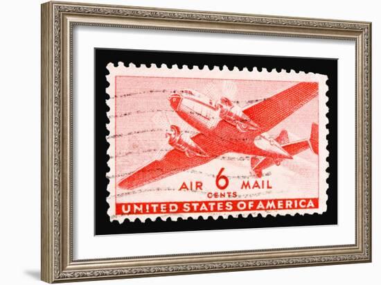 Airmail6 1941-LawrenceLong-Framed Art Print