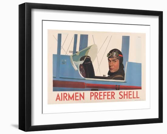 Airmen Prefer Shell-null-Framed Art Print