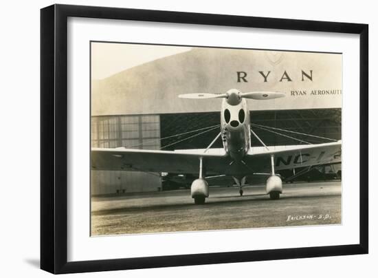 Airplane at Ryan Aeronautics-null-Framed Art Print